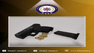 Bingölde ruhsatsız silah operasyonu