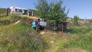 Bingölde trafik kazası: 2 yaralı
