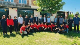 Biz Bir Takımız projesiyle Adıyamanlı öğrenciler Yüksekovada buluştu