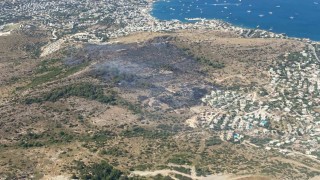 Bodrum Türkbükü yangını kontrol altına alındı
