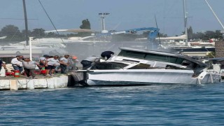 Bodrumdaki marinada patlama: 3 yaralı