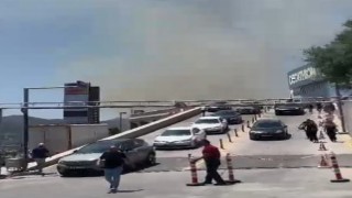 Bodrumdaki yangında alışveriş merkezi tahliye edildi