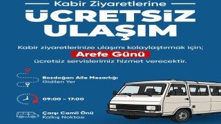 Bozdoğan Belediyesinden mezarlık ziyaretlerine ücretsiz servis