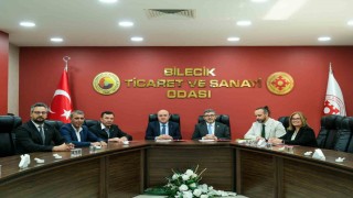 BŞEÜ ile Bilecik TSO arasında iş birliği toplantısı