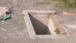 Bu da Oldu! Mahallenin Drenaj Mazgalı Çalındı