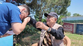 Bu kez hizmet için değil, bayramlaşmak için geldiler