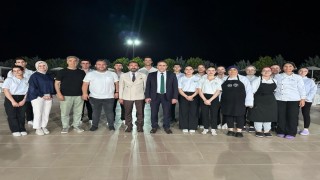 Burhaniyede Kaymakam İlyas Memiş için veda yemeği düzenlendi