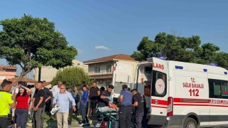 Bursada en acı kaza: Anne ve bisikletli kızı ağır yaralandı