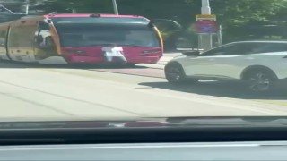 Bursada tehlikeli yolculuk