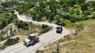 Büyükşehir Belediyesi Bağköy Mahallesinin yolunu güvenli hale getirdi
