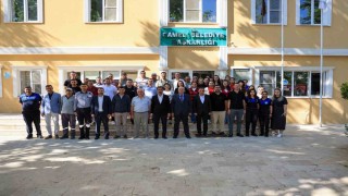 Çameli Belediyesinde Başkan Arslan mesai arkadaşlarıyla bayramlaştı