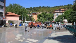 Çamelinde Kurban Bayramı temizliği başladı