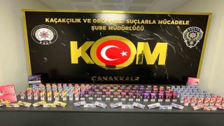 Çanakkalede kaçakçılıkla mücadele operasyonu