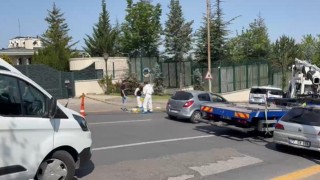 Çankaya Köşkü yakınında hareketli anlar