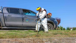 Çark Deresinin içi ve çevresi hummalı şekilde temizlendi
