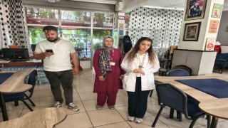 Çemişgezekte kapalı alanlarda sigara denetimi yapıldı