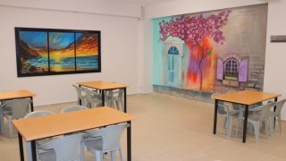 Çocuk cezaevine sanat dokunuşu