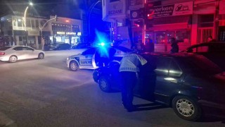 Çorumda polis ekiplerinden şok denetim: 3 motosiklet trafikten men edildi