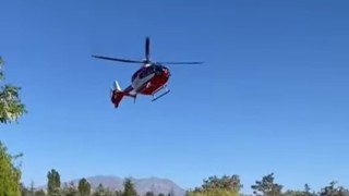 Çukurcalı hasta helikopterle Vana kaldırıldı