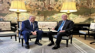 Cumhurbaşkanı Erdoğan, ABD Başkanı Trump ile görüştü