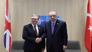 Cumhurbaşkanı Erdoğan, İngiltere Başbakanı Starmerı kabul etti