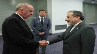 Cumhurbaşkanı Erdoğan, İran Dışişleri Bakanı Abbas Arakçiyi kabul etti