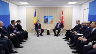 Cumhurbaşkanı Erdoğan, Romanyalı mevkidaşı Nicusor Dan ile görüştü