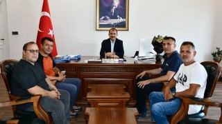 Dağcılardan Kadirli Kaymakamına Ziyaret