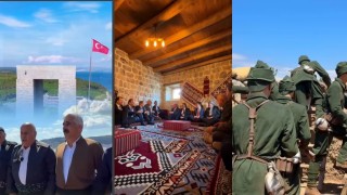 Dengbêjlerden Çanakkale Şehitliğinde duygulu ağıt