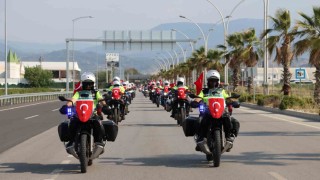 Denizlide Jandarma Teşkilatının 186. Yılına özel kentte konvoy turu