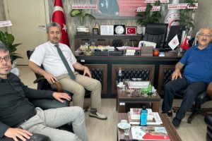 DEVA Partisi’nden İbrahim İriş’e Tebrik Ziyareti