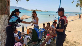 Didimde jandarma ekipleri vatandaşları orman yangınlarına karşı bilinçlendirdi