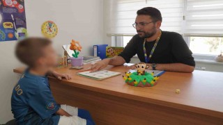 Dil ve konuşma terapisi merkezine yoğun ilgi