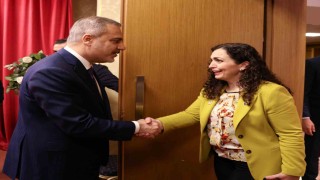 Dışişleri Bakanı Fidan, Kosova Cumhurbaşkanı Osmani-Sadriu ile görüştü