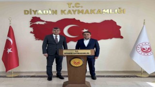Diyadin Kaymakamı Korkusuza ayırlı olsun ziyareti