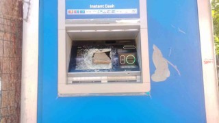 Diyarbakırda aynı ATM bir ay içerisinde üç kez parçalandı
