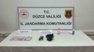 Düzcede jandarmadan uyuşturucu operasyonu