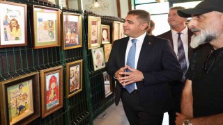 Düzcede minyatür sanatı sergisi açıldı