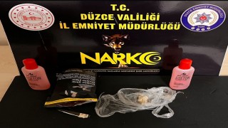 Düzcede uyuşturucu operasyonu: 1 kişi tutuklandı