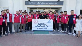 Düzceye farklı illerden geldiler