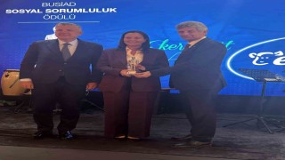 Eker Süt Ürünlerine BUSİADtan ‘Sosyal Sorumluluk Ödülü