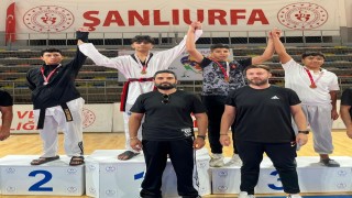 Elazığ erkek takımı taekwondoda şampiyon oldu