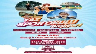 Elazığ İl Özel İdare Yaz Spor Okulları kayıtları başladı