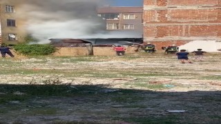 Elazığda odunluk yangını söndürüldü