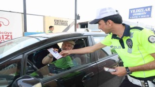 Elazığda polis ekiplerinden bayram denetimi