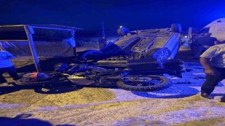Elazığda trafik kazası: 2 yaralı