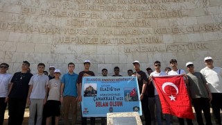 Elazığlı öğrenciler Çanakkaleyi gezdi