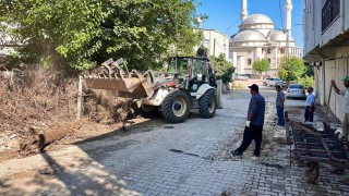 Ellek Beldesi’nde Asfalt Yol Hazırlıkları Başladı