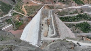 Erzincan Ballı Barajında geri sayım başladı