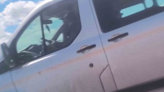 Erzurum-Artvin karayolunda tehlikeli anlar